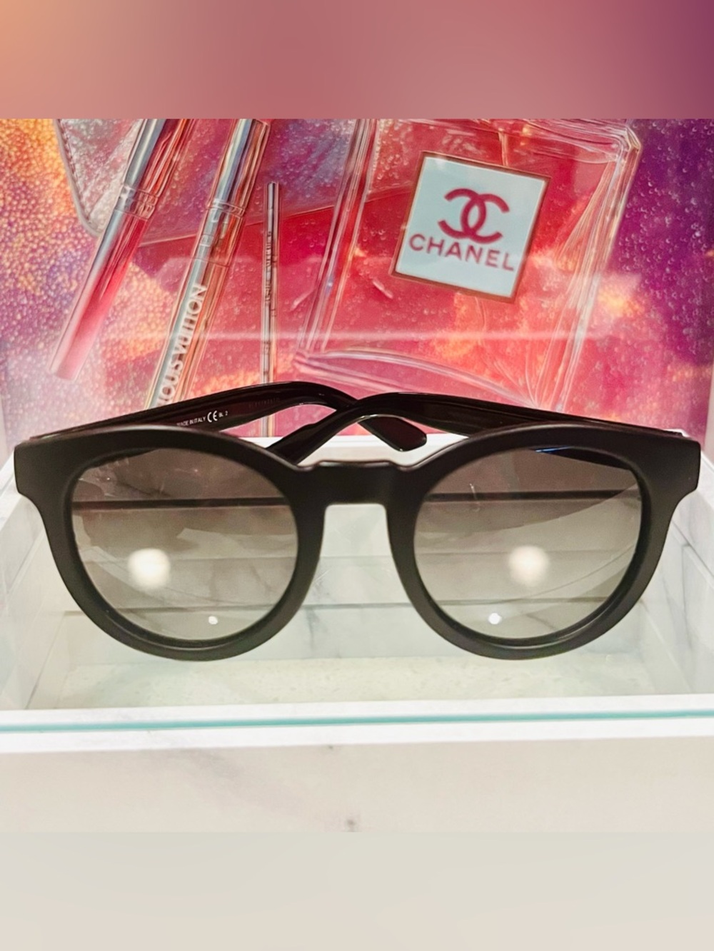 GUCCI Bio Based Round Gradient Sunglasses GG 3653/S EUC - Picture 12 of 14